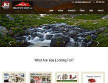 Tablet Screenshot of jksrealestate.com